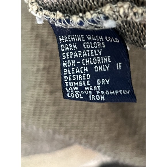 Chaps Ralph Lauren Men's Large Vintage Style Cream Polo Shirt Sport Golf Office - Picture 6 of 7